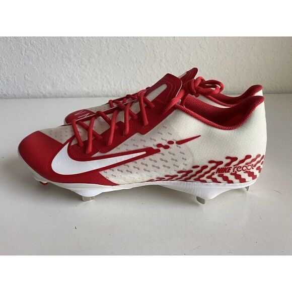 Nike React Vapor Ultrafly Elite 4 Red White Cleats DA0701-600 Men's Size 15 - Picture 6 of 9